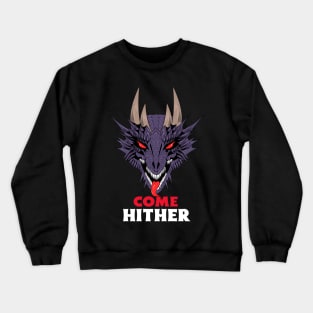 Demon Monster Come Hither Crewneck Sweatshirt